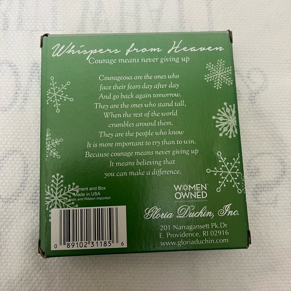 Gloria Duchin Inc Christmas Traditions Collectible Ornament ANGEL NIB USA - Picture 3 of 5